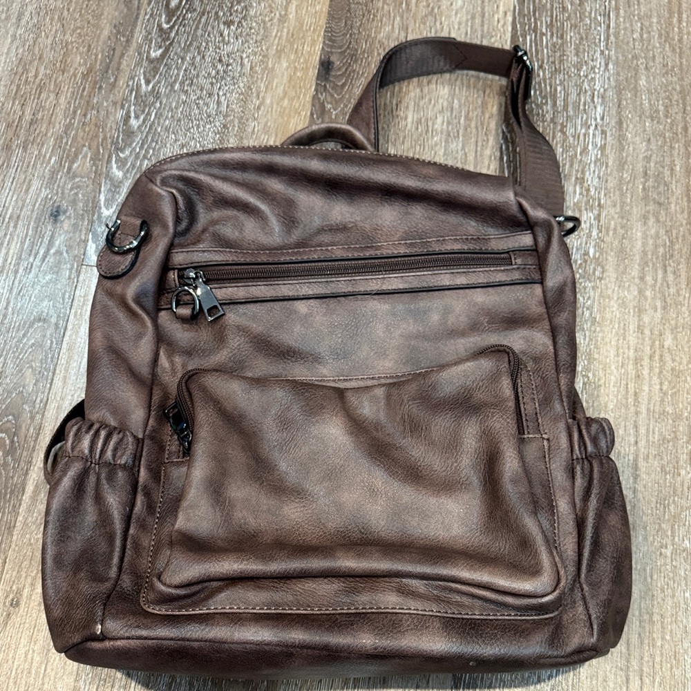 Elegant Brown Women's Baby Bag